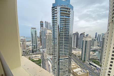 2 Bedroom Flat for Rent in Jumeirah Beach Residence (JBR), Dubai - Marina Views | Furnished | Two Bedroom