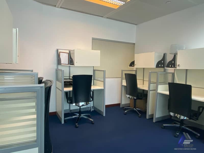 Flexi Desks with all Business Amenities