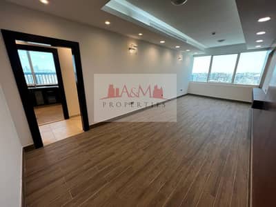 1 Bedroom Flat for Rent in Danet Abu Dhabi, Abu Dhabi - HOME IS WHERE LOVE RESIDES | HUGE SIZE BALCONY | One Bedroom Apartment with all Facilities  for AED 55,000 Only. !!