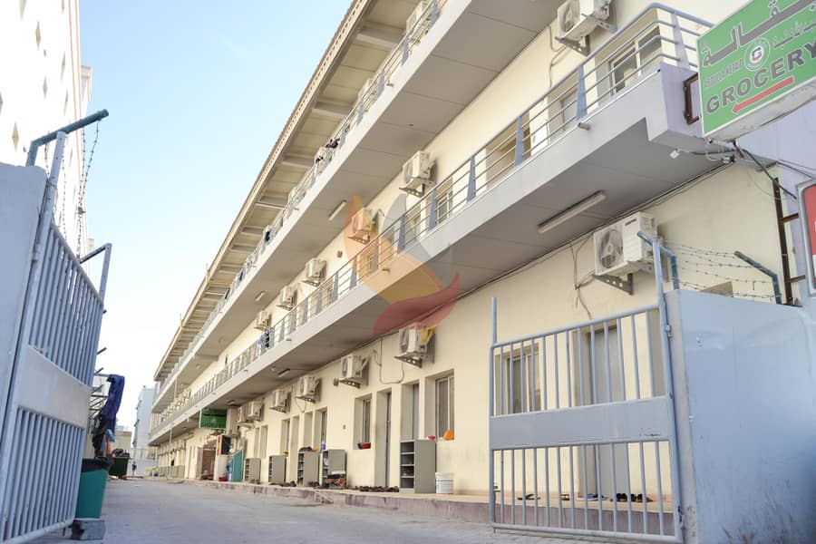 AED 2,200 MONTHLY | LABOUR ACCOMMODATION I SPACIOUS & CLEAN I AFFORDABLE PRICE