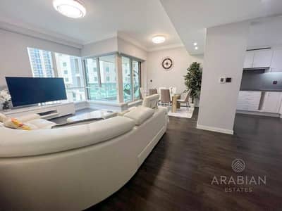 1 Bedroom Flat for Rent in Dubai Marina, Dubai - Upgraded | 1BR + Study | Chiller Free | Prime Location