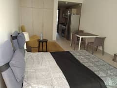 Furnished studio | With Balcony | Chiller Free