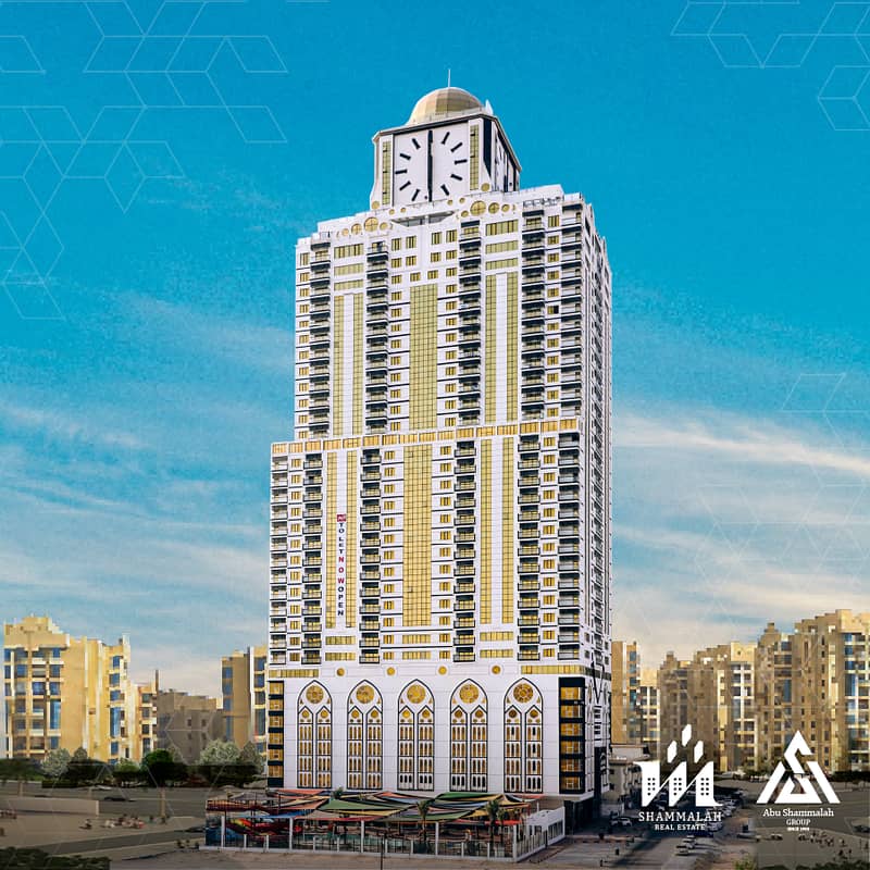 Luxurious apartments in Ajman Clock Towers , REF10 Luxurious apartments in Ajman Clock Towers , REF10