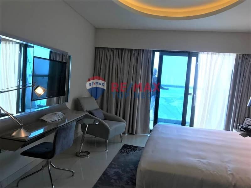 Branded Furnished Unit with Stunning Views of Burj Khalifa & Canal