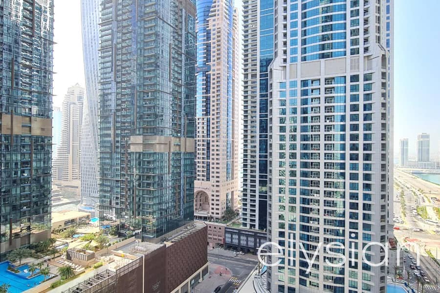 位于迪拜码头，滨海高地大楼 1 卧室的公寓 1050000 AED - 6196458