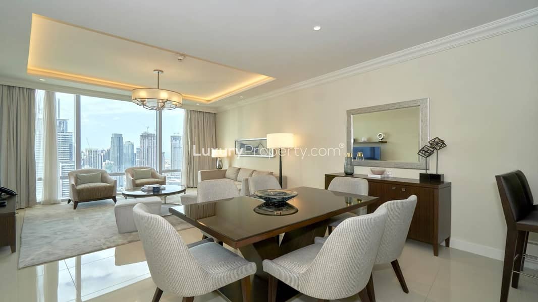 Serviced Apartment | Burj Khalifa View | View Now