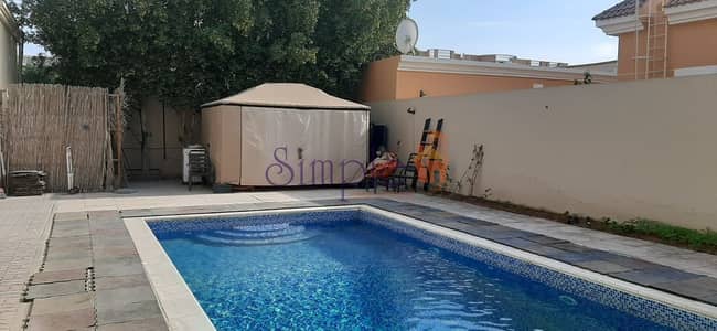 4 Bedroom Villa for Sale in Al Barsha, Dubai - CORNER VILLA | ROMAN DESIGN | BEAUTIFUL LUXURY | INDEPENDENT VILLA  WITH PRIVATE POOL AND GARDEN IN AL BARSHA 3