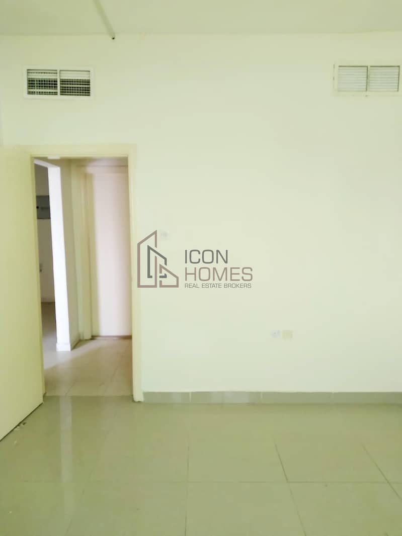 (GOOD OFFER)Exit to Dubai  only last unit of 2BHK Apartment With Balcony  Central A. C. Just 21K Along With 6Chq