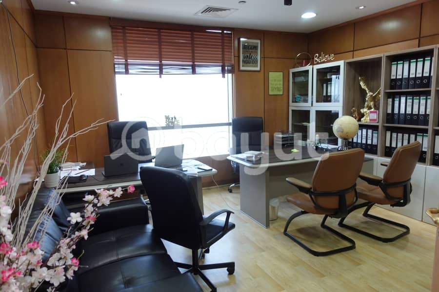 FULLY SERVICED AND FURNISHED OFFICES | DED APPROVED EJARI | FREE WIFI, DEWA, PARKING | NO COMMISSION