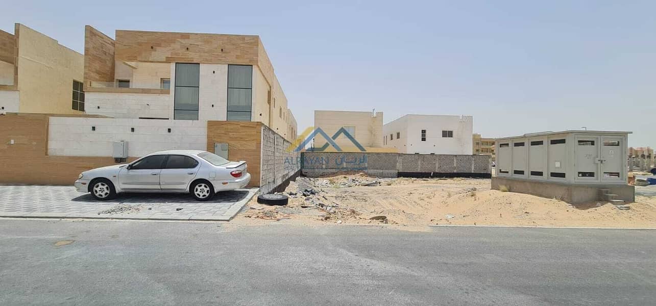 Residential land for sale in Al Rawda  behind Al Hamidiya Police Station, 100% freehold, all nationalities