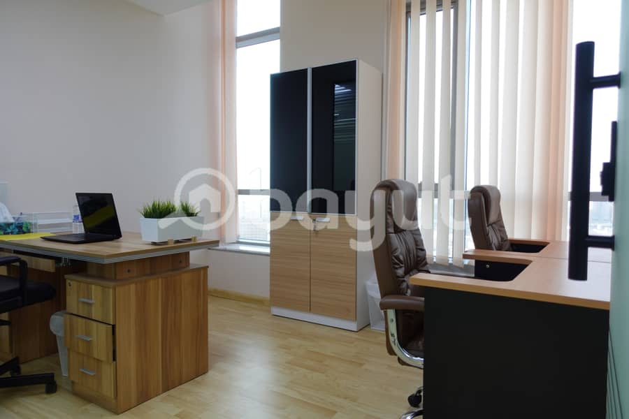 UPSCALE OFFICES WITH EJARI | FREE AMENITIES - WIFI, DEWA, PARKING | NEAR METRO | DIRECT FROM OWNER