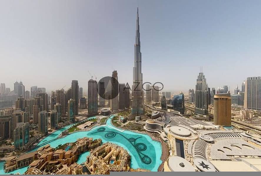 Burj Khalifa and Fountain Views | Premium Location
