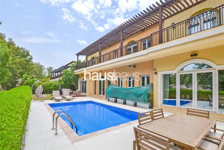 5 Bedroom Villa for Sale in Jumeirah Golf Estates, Dubai - Upgraded | Dante | Golf Course View