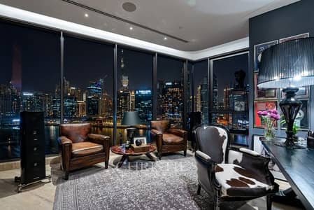 2 Bedroom Penthouse for Sale in Business Bay, Dubai - Impeccably Styled Penthouse With Burj Khalifa View