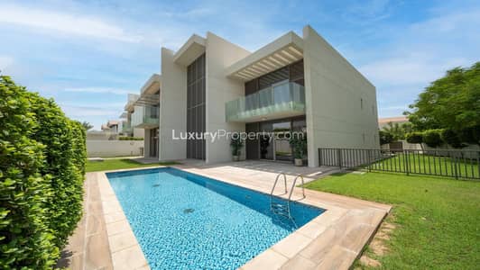 5 Bedroom Villa for Rent in Mohammed Bin Rashid City, Dubai - Burj Khalifa Views | Private Pool | Contemporary