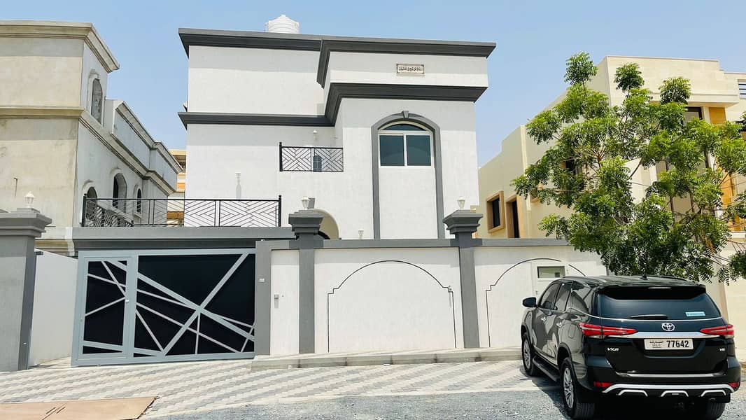 BRAND NEW FIVE BEDROOM VILLA IS AVAILABLE FOR RENT IN AL MOWAIHAT 3 AJMAN