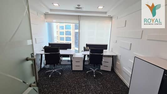 Office for Rent in Al Wahdah, Abu Dhabi - Fabulous all inclusive serviced office starting AED. 2750/- Monthly