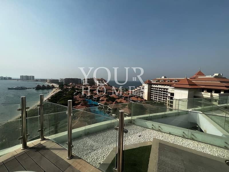 AS | Fully Sea+Burj Arab+Palm Jumeirah View | Private Pool