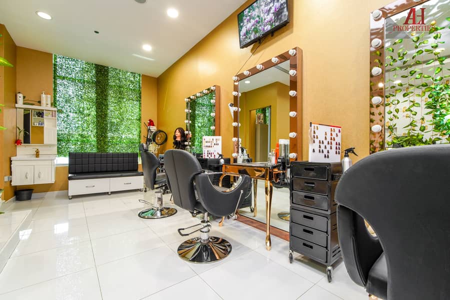 Fully Equipped Hair Saloon and Beauty Center | Running