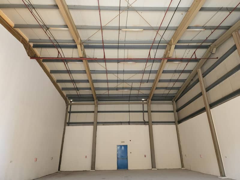 2500 sq ft Warehouse TOLET in New Al Sajja with 28 KW Power