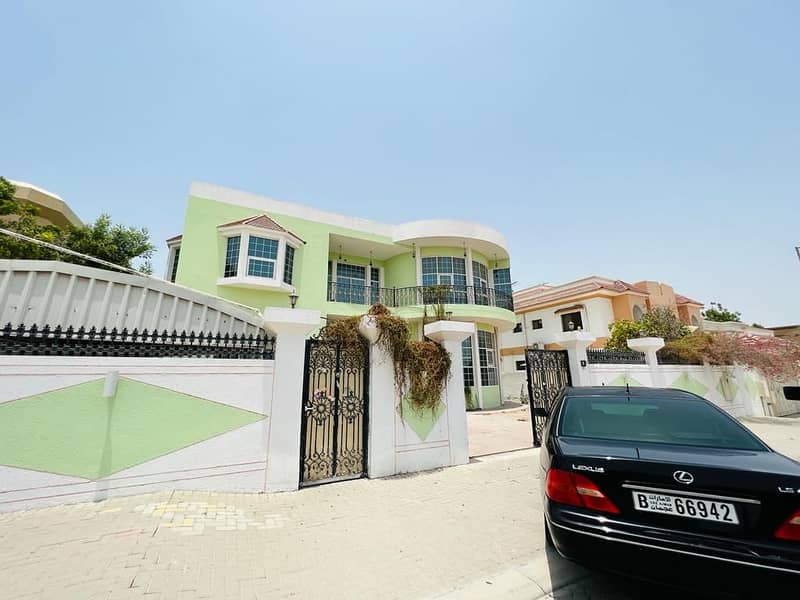 *** SPECIOUS 8 BEDROOM VILLA IS AVAILABLE FOR RENT IN AL  FALAJ SHARJAH ***