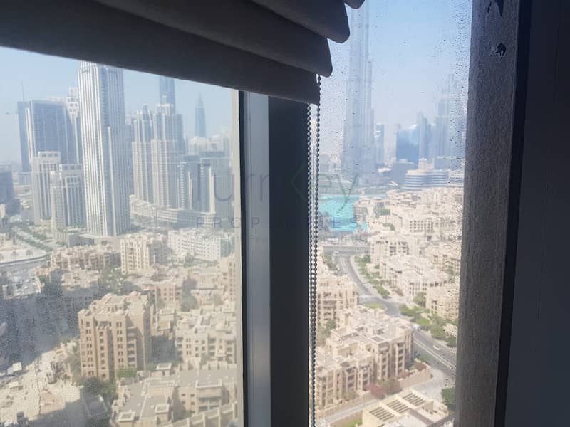 Vacant soon |2  bed unfurnished| Partial burj view