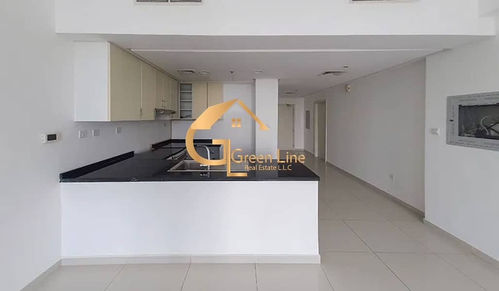 Unfurnished | Spacious and Bright 1 Bedroom Apartment With Pool View