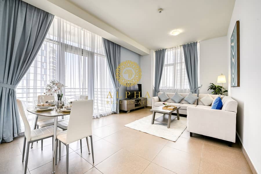 Tastefully Furnished l Burj and Canal View
