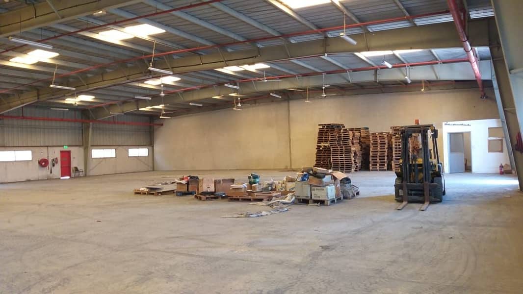 Well Maintained  20000 Sqft Warehouse in Al Quoz