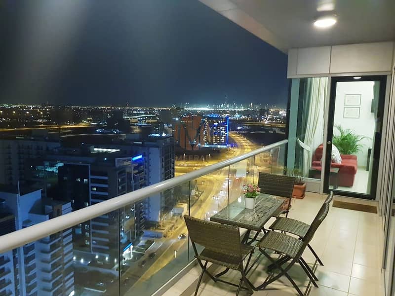 شقة في برج سكاي كورتس D،أبراج سكاي كورتس،مجمع دبي ريزيدنس 2 غرف 45000 درهم - 4964982