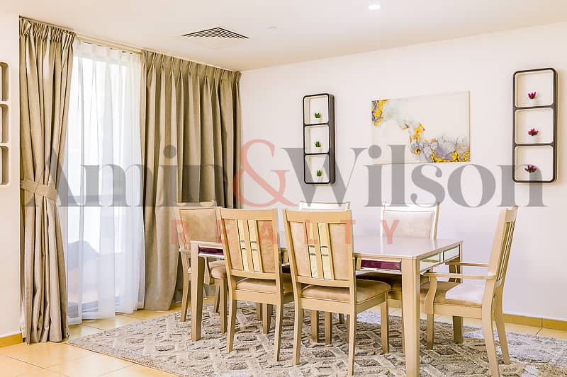 Stunning Palm view | Furnished 3BHK Apartment | Investment deal
