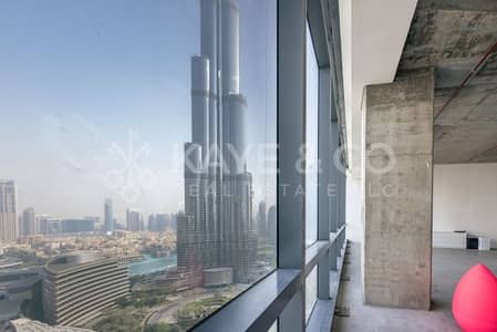 Office for Rent in Downtown Dubai, Dubai - Large Office | High Floor |Burj and Dubaimall View