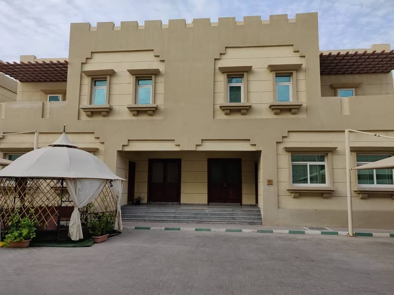 Marvellous 3 Master Bedroom villa with Communal Pool Near Mazyad Mall at MBZ
