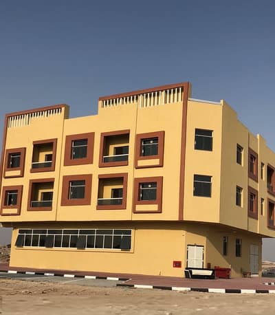 20 Bedroom Building for Rent in Al Jurf, Ajman - A new building suitable for housing workers or families, super lux for rent completely in the cliff near the Chinese market