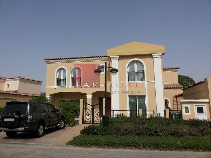 5 BR + Maid's Family Villa in Green Community West next to park n pool