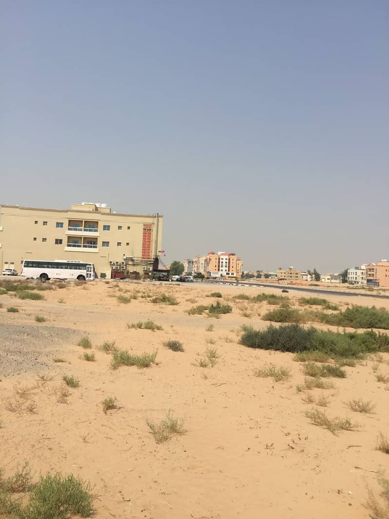 Residential commercial land for sale in a very excellent location in Ajman