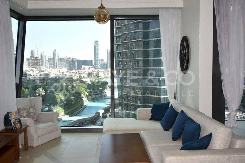 شقة في برج فيستا 2 برج فيستا وسط مدينة دبي 2 غرف 175900 درهم - 6199275