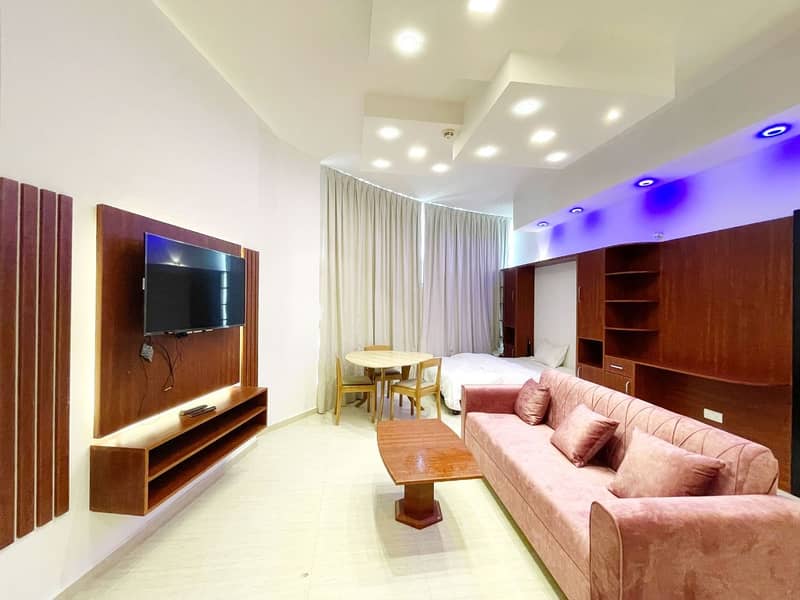 شقة في برج زينيث A2،أبراج زينيث،مدينة دبي الرياضية 1 غرفة 7000 درهم - 4733078