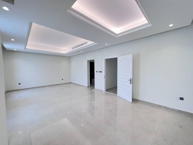 لـلايجار فيلا اول ساكن في الورقاء ( خمس غرف نوم ماستر + صالة + مجلس