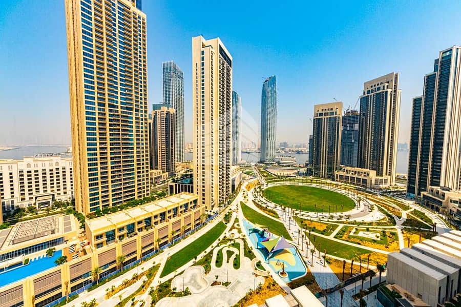 شقة في برج كريك جيت 2،بوابة الخور،مرسى خور دبي 1 غرفة 70000 درهم - 6034403