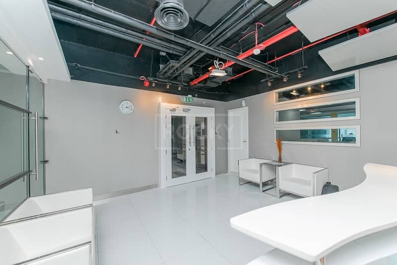 Fully Fitted Office Space in Latifa Tower
