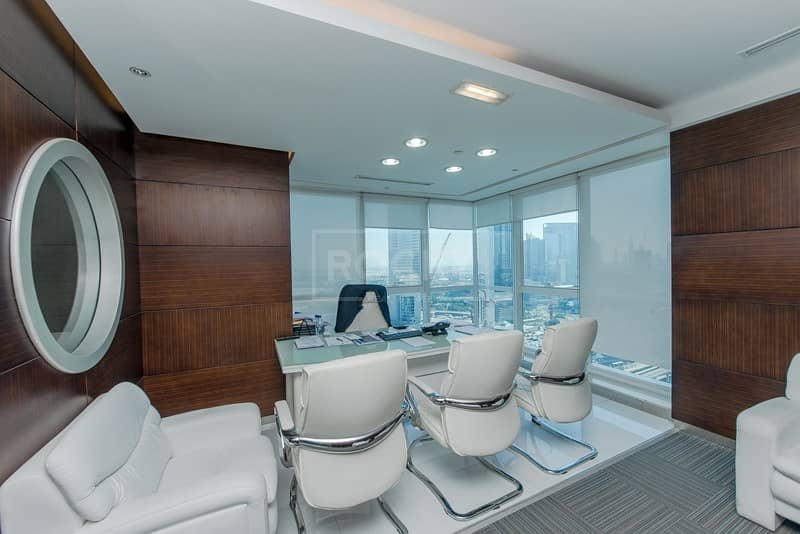 Sheikh Zayed View Fitted Office space in Latifa Tower