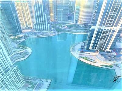 1 Bedroom Apartment for Rent in Jumeirah Lake Towers (JLT), Dubai - Lake View | High Floor | Fully Furnished| Duplex
