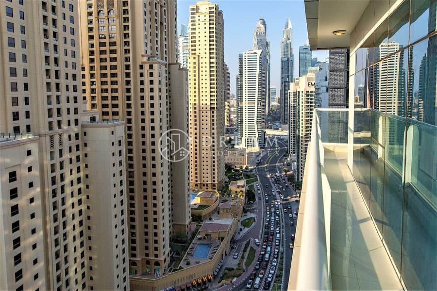 位于迪拜码头，洲际大厦 2 卧室的公寓 1550000 AED - 6221309