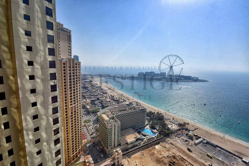 Dubai Marina | 3 Bed | Stunning sea view