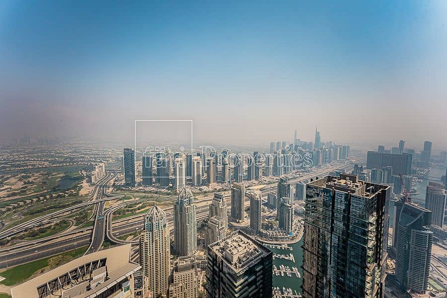 位于迪拜码头，火炬大厦 3 卧室的顶楼公寓 4200000 AED - 6221921