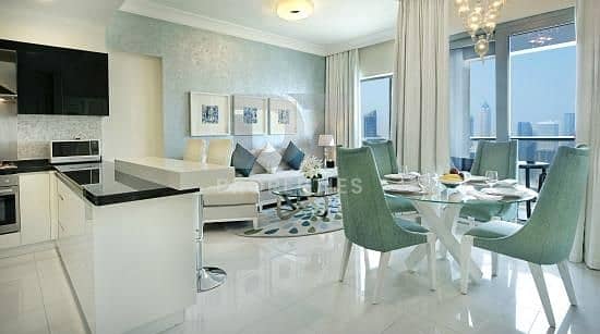 位于迪拜市中心，迪拜购物中心街达马克大厦 1 卧室的公寓 1300000 AED - 6201700
