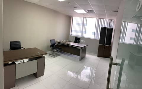 Office for Rent in Business Bay, Dubai - Office space with Window Near The Metro