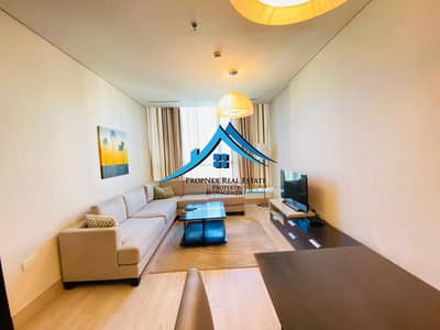 شقة 1 غرفة نوم للايجار في شارع حمدان، أبوظبي - شقة في شارع الكورنيش شرق شارع حمدان 1 غرف 70000 درهم - 5852090