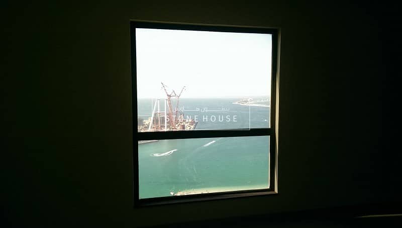 Cheapest Sea View - 2 Bedroom in Amwaj on H/Floor 105K